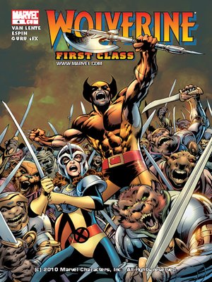 cover image of Wolverine First Class, Issue 4